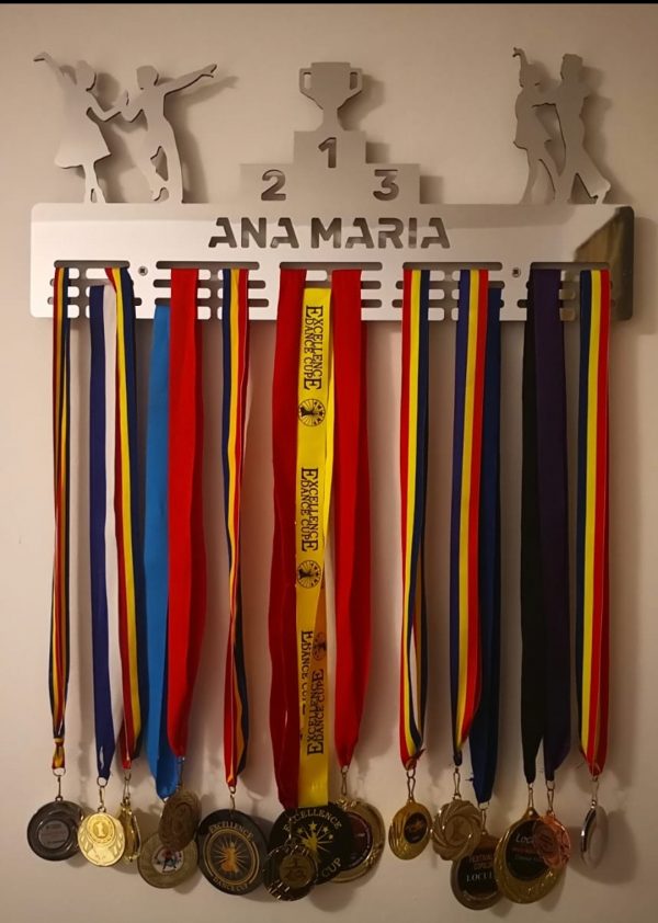 dans sp podium 49cm argintiu periat