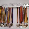 suport medalii inot fluture 99cm crom oglinda