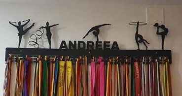 suport medalii gimnastica ritmica 99cm negru