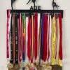 suport medalii gimnastica ritmica 49cm negru