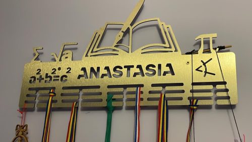 matematica 49cm auriu periat