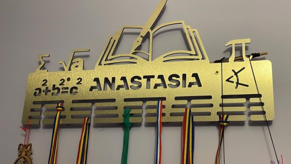 matematica 49cm auriu periat