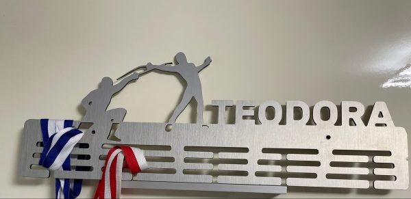 scrima 49cm argintiu periat scrima 49cm argintiu periat