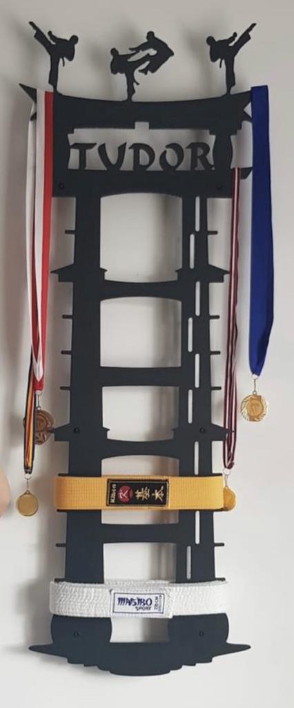 suport 11 centuri si medalii karate - arte martiale, judo, jiu-jitsu, BJJ