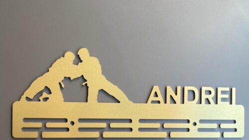 judo 34 cm auriu periat