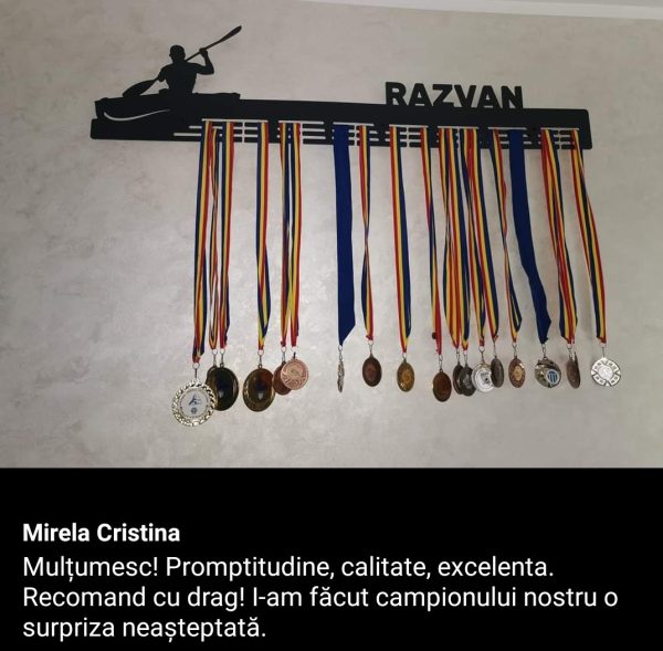 sup medalii Kaiac 99cm negru