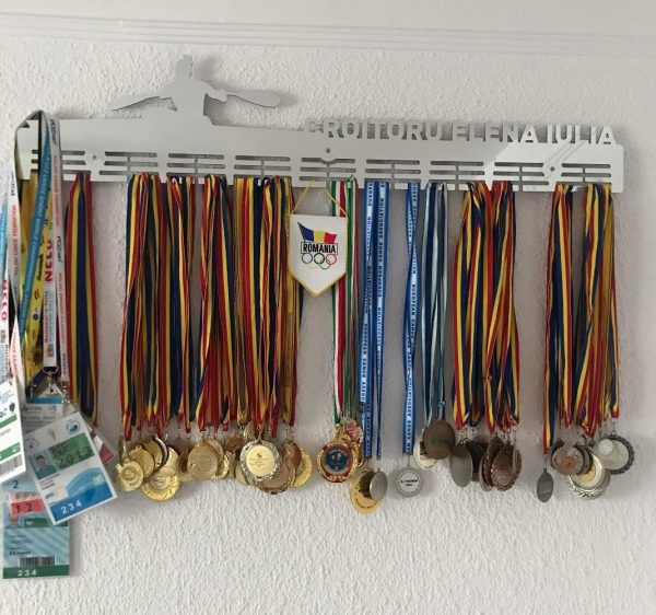 sup medalii Kaiac 49cm Crom-oglinda